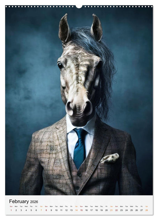Stylish Horses (CALVENDO Premium-Calendar 2026)