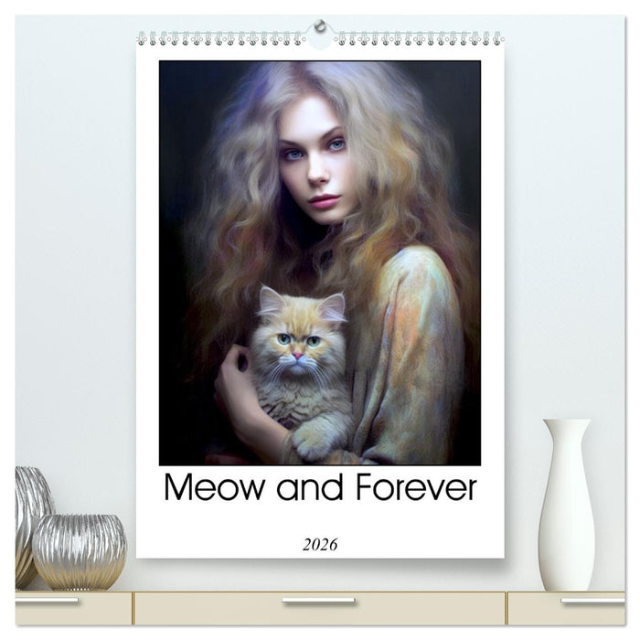 Meow and Forever (CALVENDO Premium-Calendar 2026)