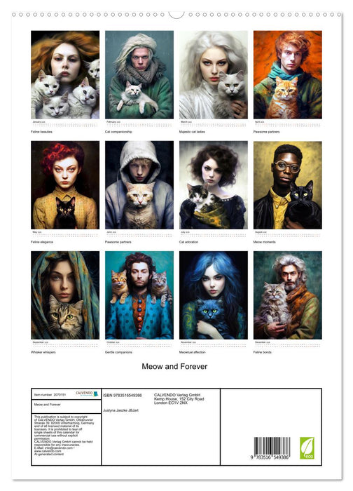 Meow and Forever (CALVENDO Premium-Calendar 2026)