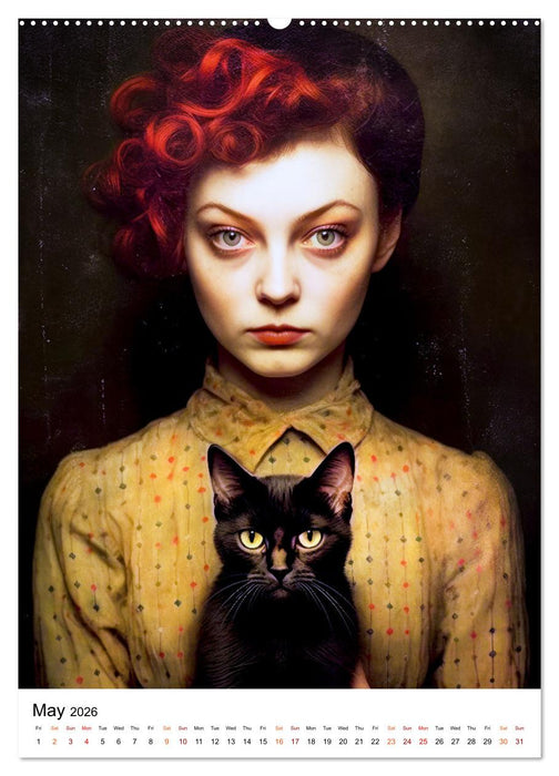 Meow and Forever (CALVENDO Premium-Calendar 2026)