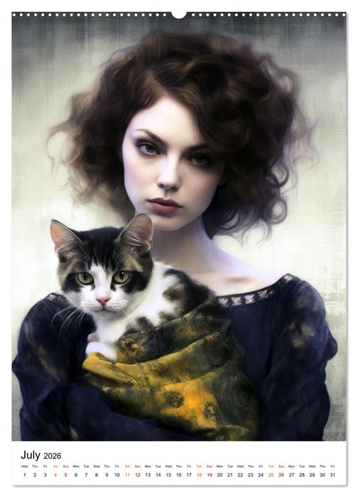 Meow and Forever (CALVENDO Premium-Calendar 2026)
