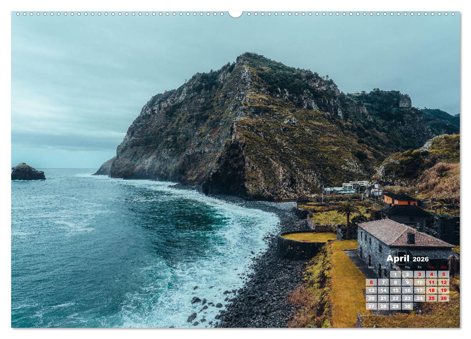 Madeira Island - Portugal (CALVENDO Monthly Calendar 2026)