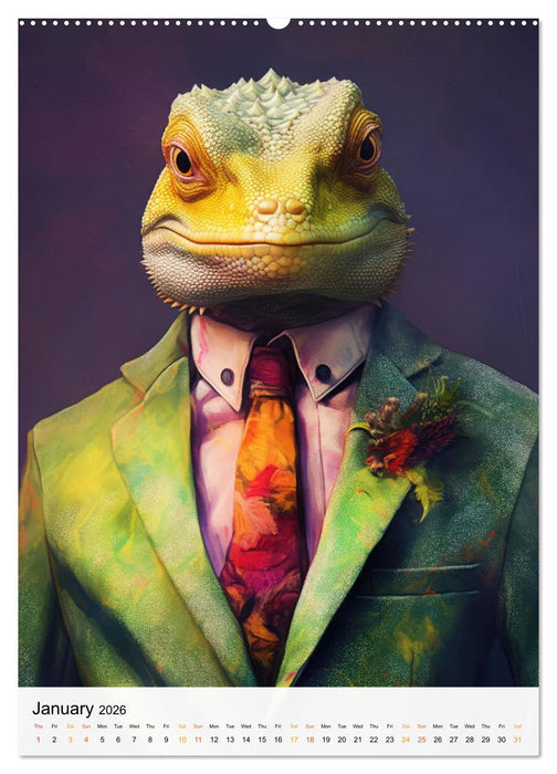 Animalia Fusion (CALVENDO Premium-Calendar 2026)