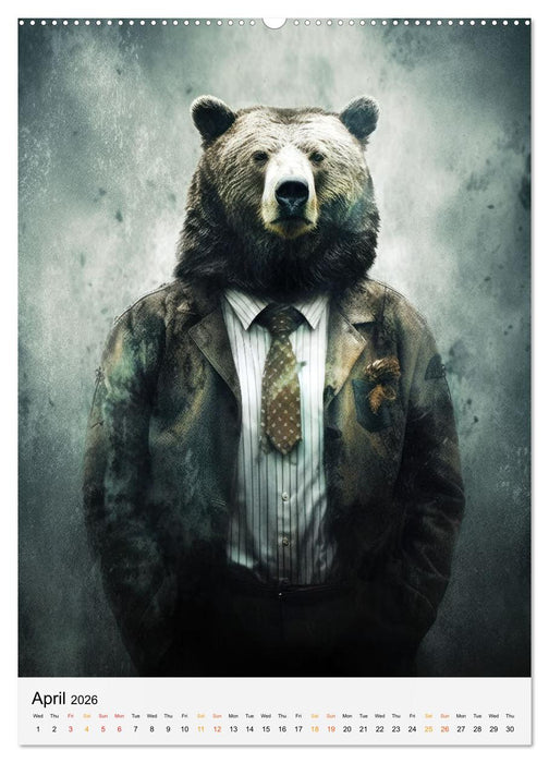 Animalia Fusion (CALVENDO Premium-Calendar 2026)