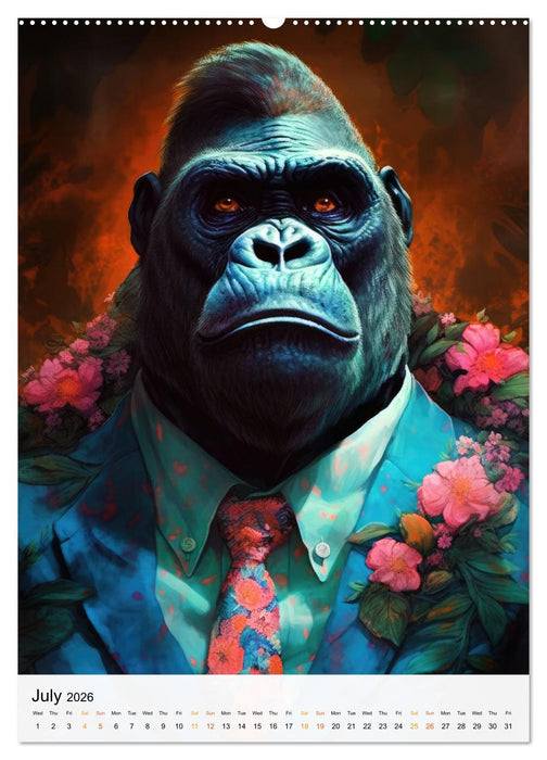 Animalia Fusion (CALVENDO Premium-Calendar 2026)