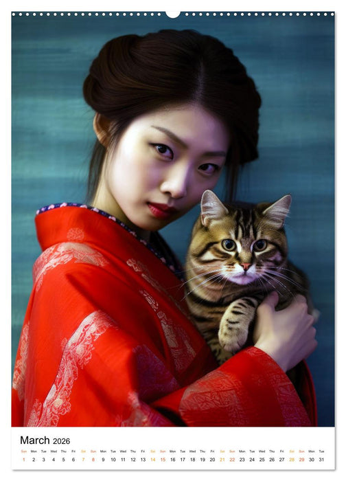 Purrrfect Companions (CALVENDO Premium-Calendar 2026)