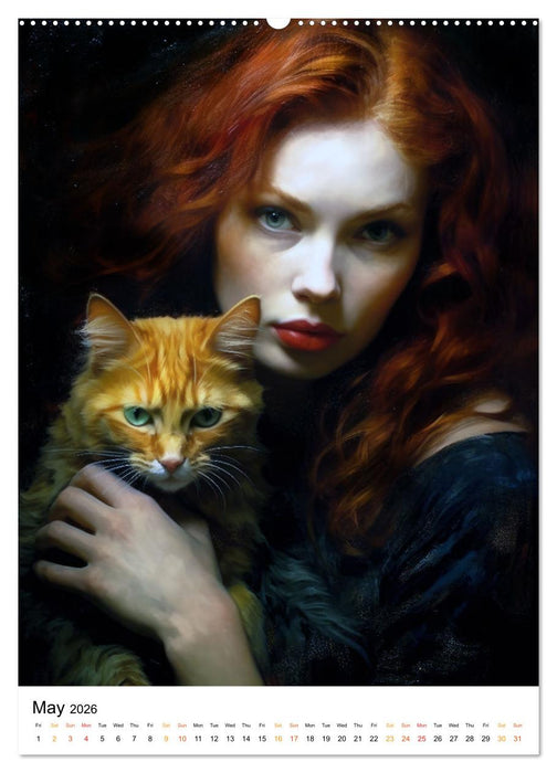 Purrrfect Companions (CALVENDO Premium-Calendar 2026)