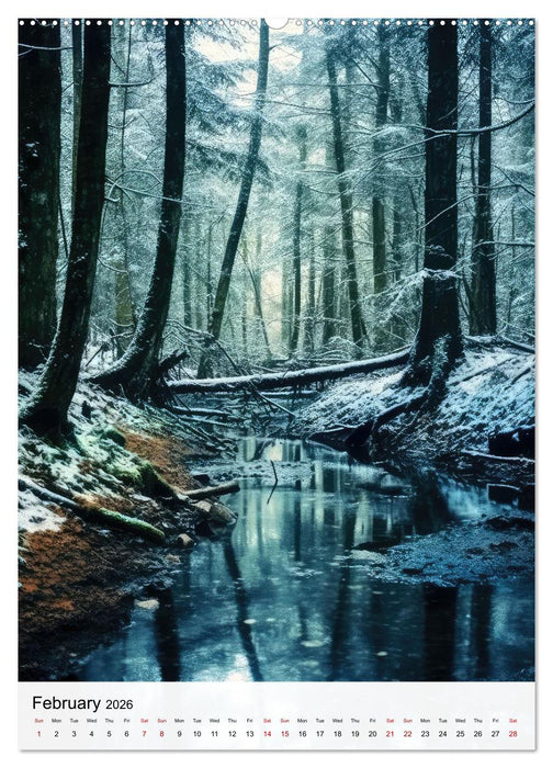 Dreamscapes of the Forest (CALVENDO Premium-Calendar 2026)
