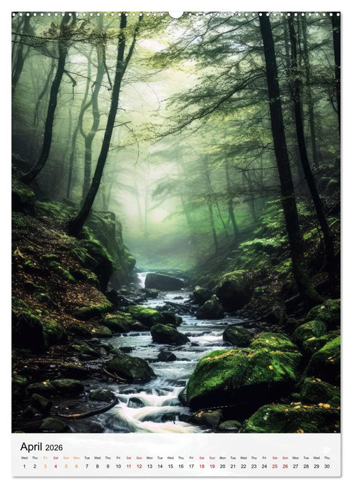 Dreamscapes of the Forest (CALVENDO Premium-Calendar 2026)