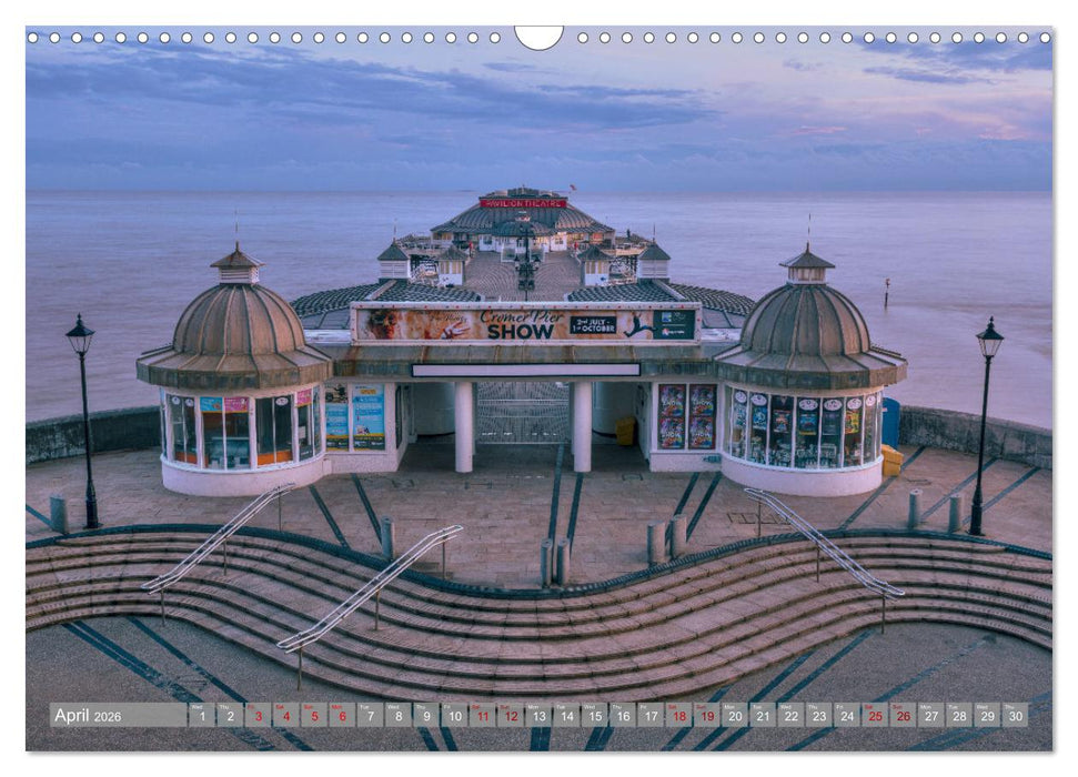 Norfolk - From the North Sea to the Broads (CALVENDO Monthly Calendar 2026)