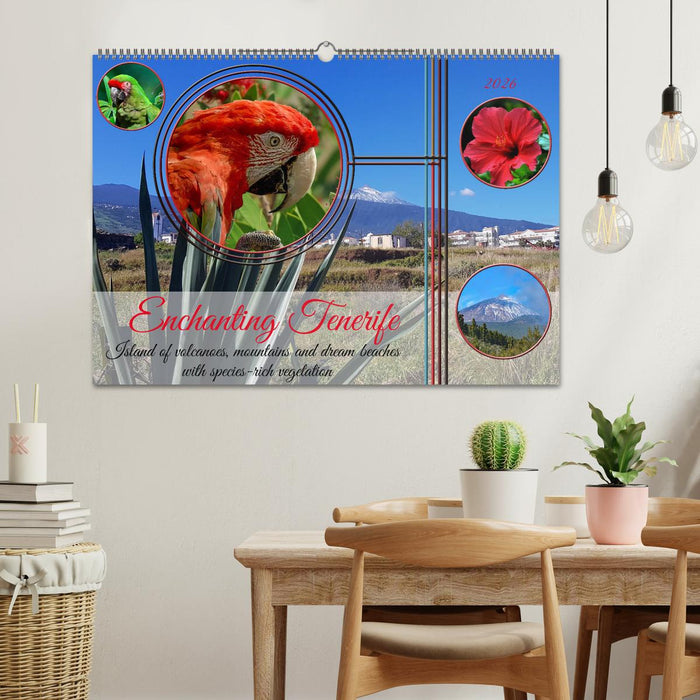 Enchanting Tenerife (CALVENDO Monthly Calendar 2026)