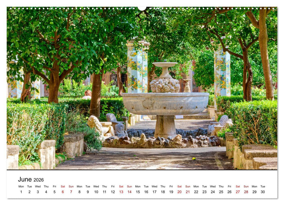 Gulf of Naples - Highlights (CALVENDO Premium-Calendar 2026)