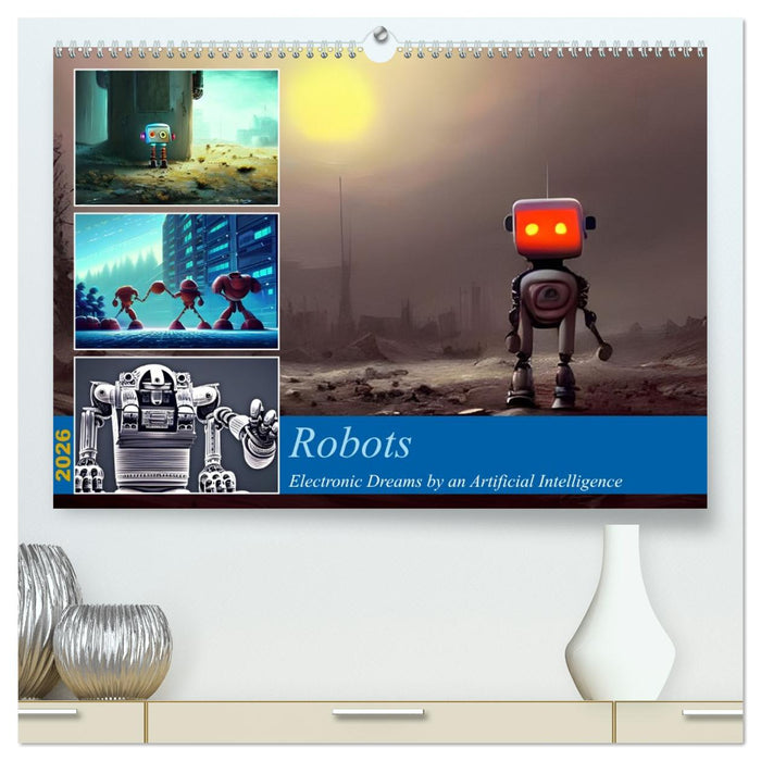 Robots (CALVENDO Premium-Calendar 2026)