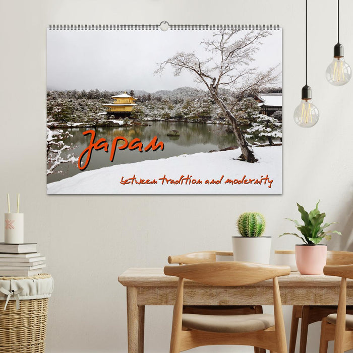 Japan - between tradition and modernity (CALVENDO Monthly Calendar 2026)