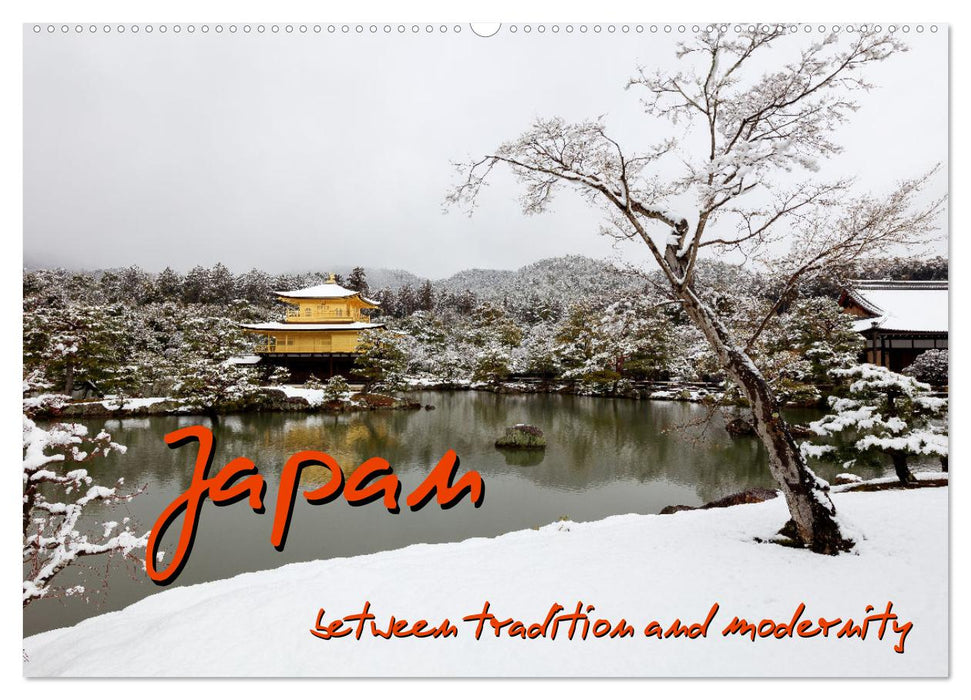 Japan - between tradition and modernity (CALVENDO Monthly Calendar 2026)