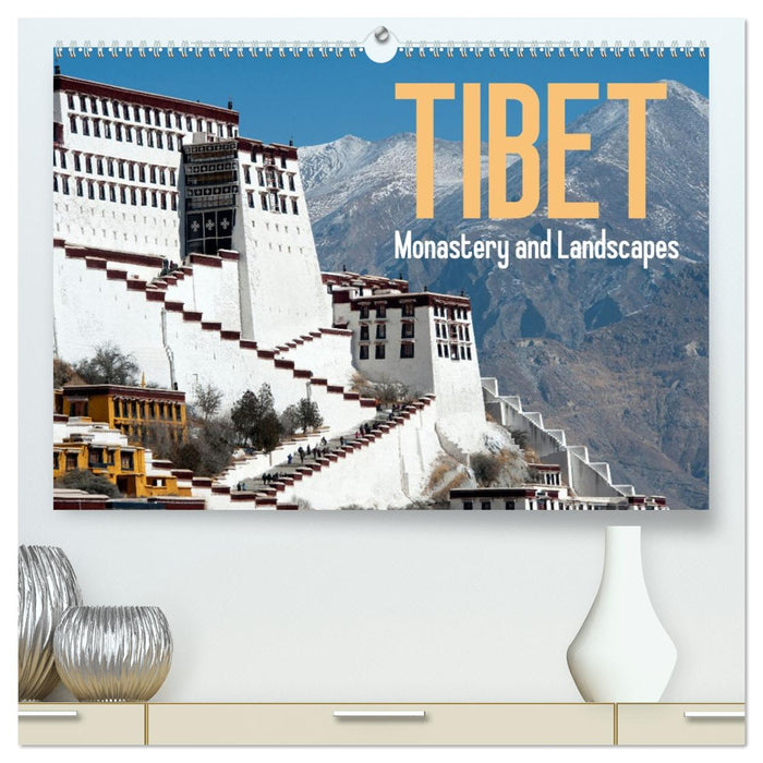 Tibet Monastery and landscapes (CALVENDO Premium-Calendar 2026)