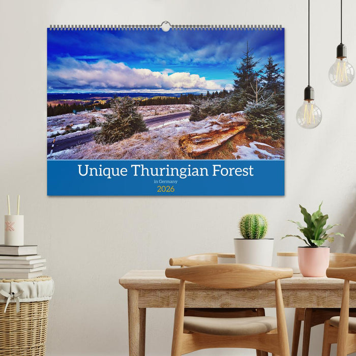 Unique Thuringian Forest (CALVENDO Monthly Calendar 2026)