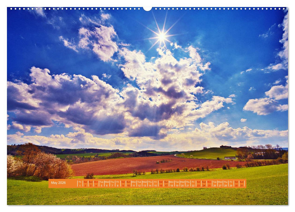 Unique Thuringian Forest (CALVENDO Monthly Calendar 2026)