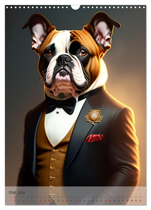 Animaux humanoïdes (CALVENDO Calendrier mensuel 2026)