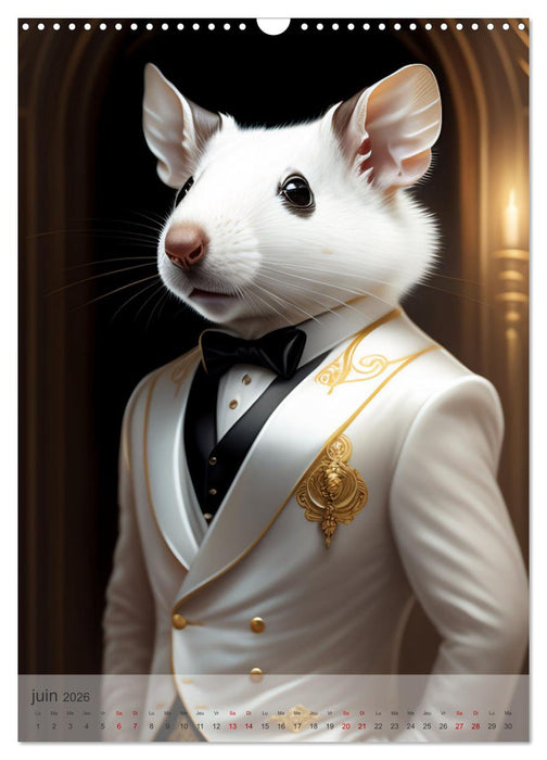 Animaux humanoïdes (CALVENDO Calendrier mensuel 2026)