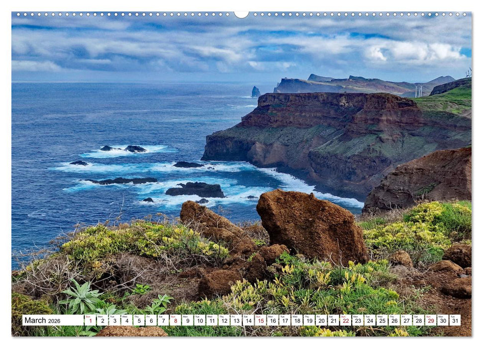 Madeira island of eternal spring (CALVENDO Premium-Calendar 2026)