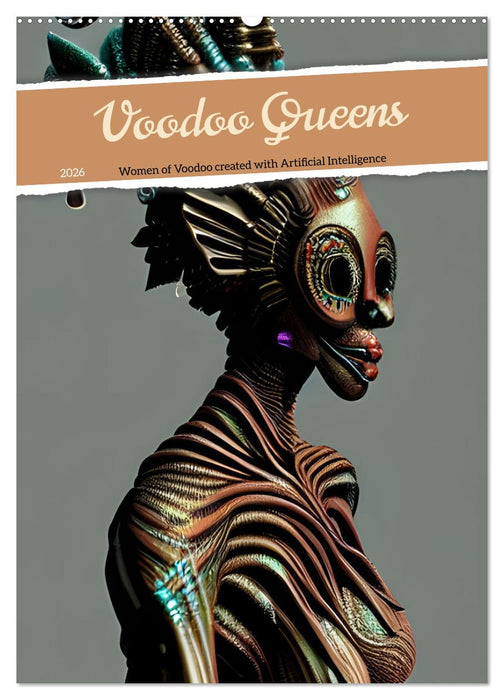 Voodoo Queens (CALVENDO Monthly Calendar 2026)
