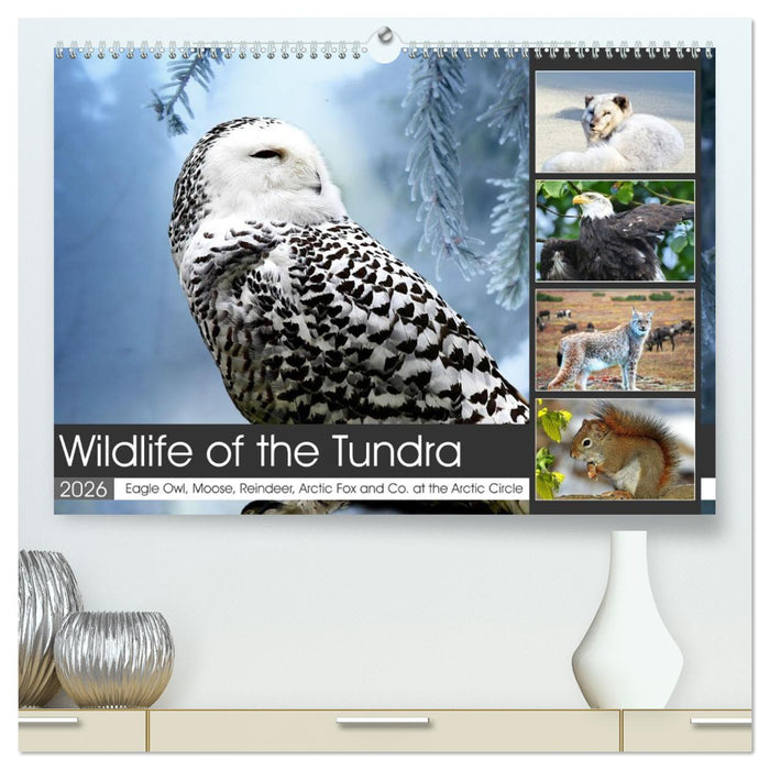 Wildlife of the Tundra (CALVENDO Premium-Calendar 2026)