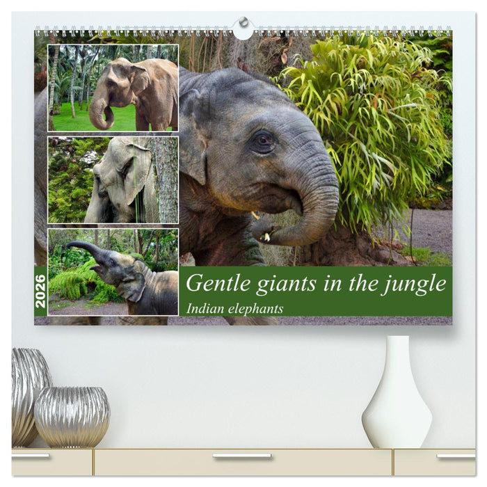 Gentle giants in the jungle (CALVENDO Premium-Calendar 2026)