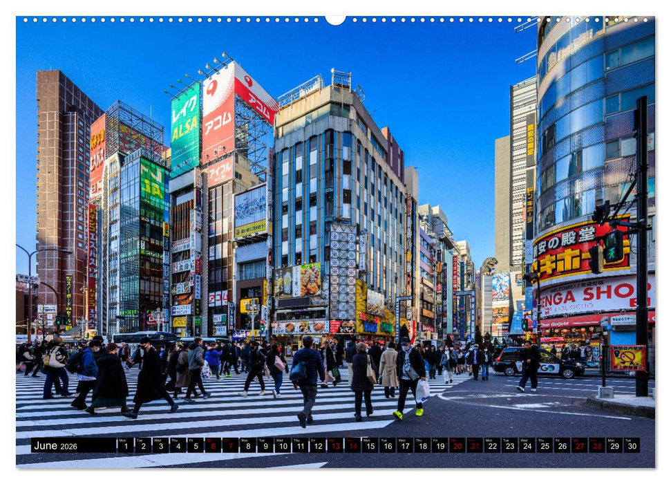 Japan - between tradition and modernity (CALVENDO Premium-Calendar 2026)