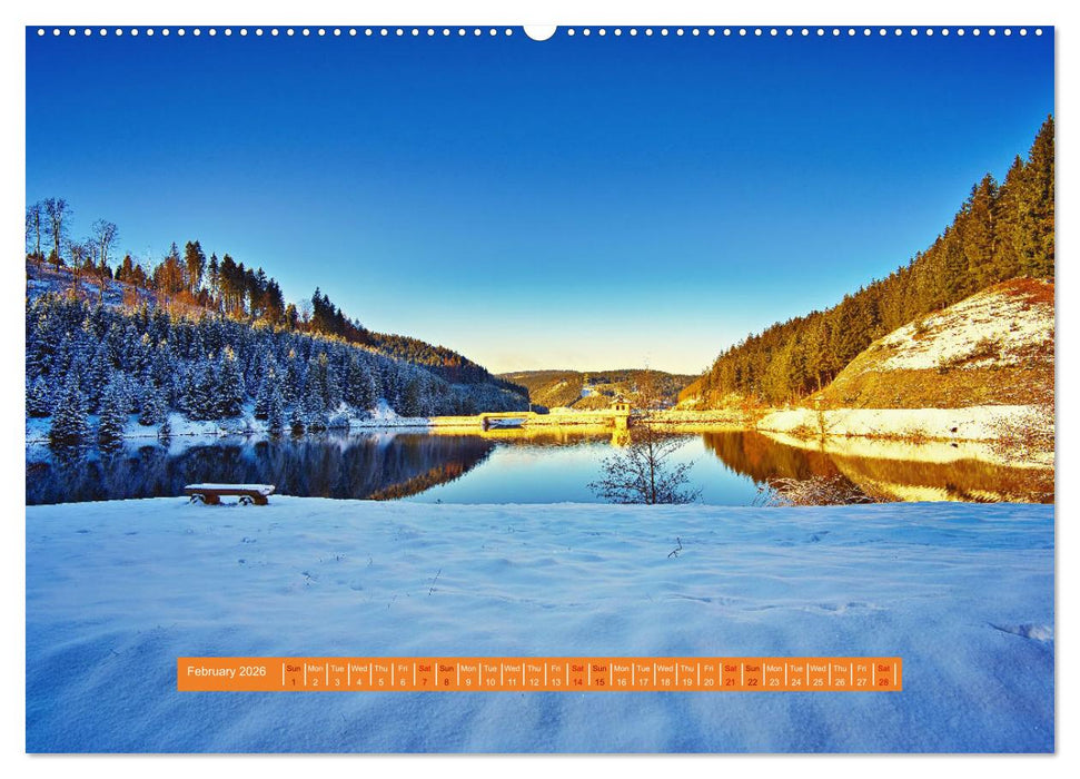 Unique Thuringian Forest (CALVENDO Premium-Calendar 2026)