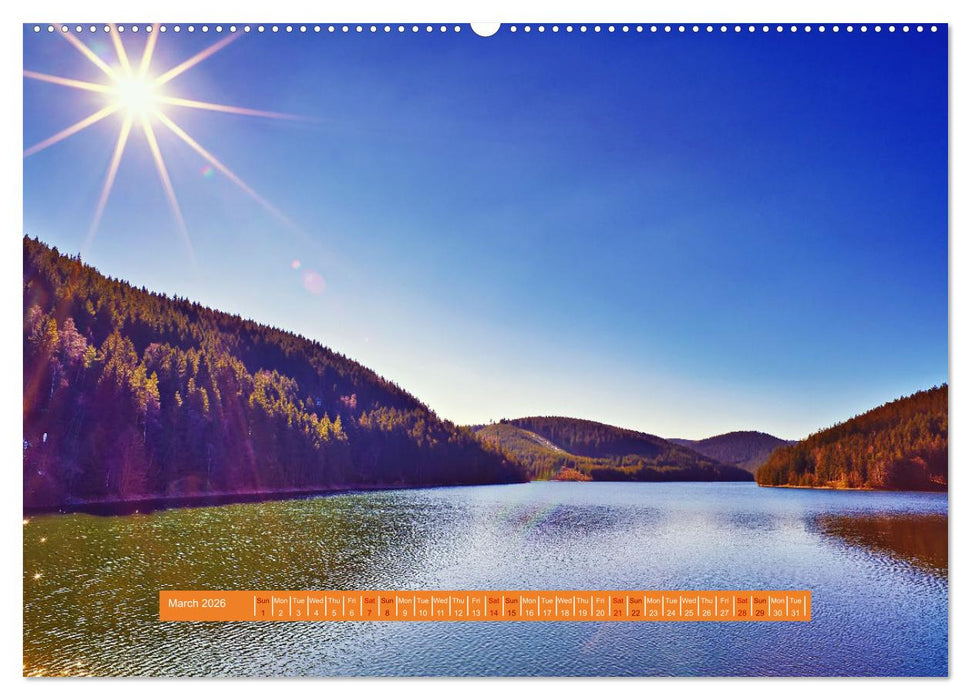Unique Thuringian Forest (CALVENDO Premium-Calendar 2026)