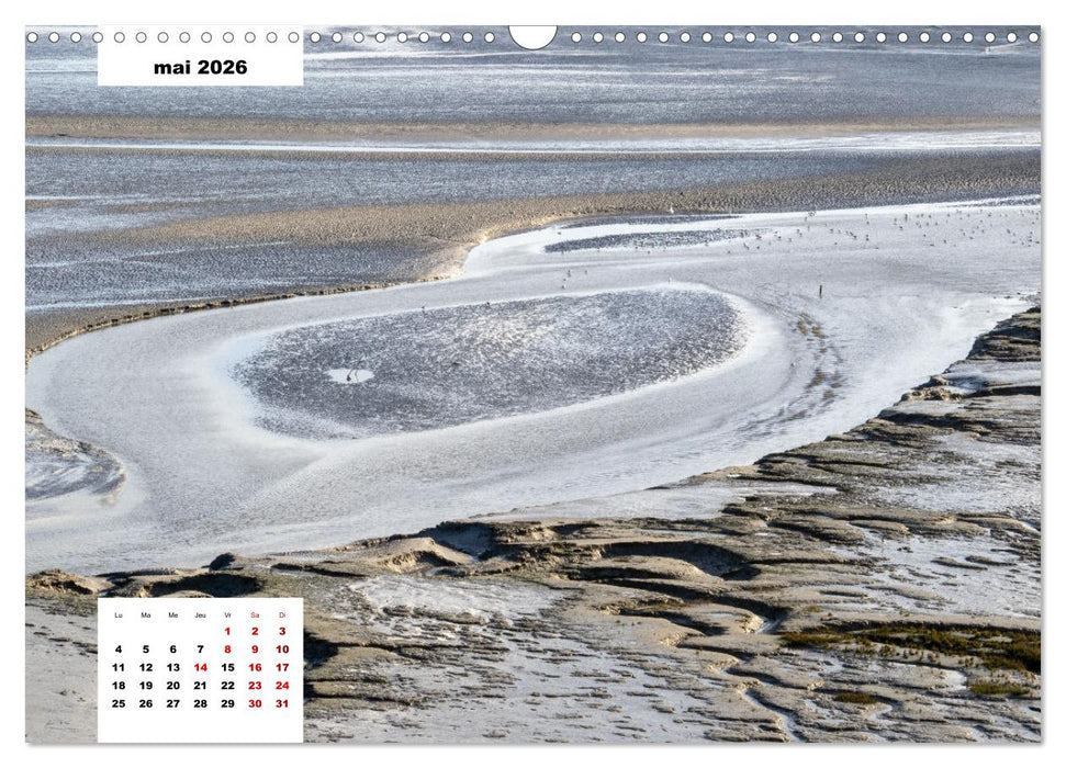 La Bretagne. La côte d'Emeraude et la côte de Penthièvre (CALVENDO Calendrier mensuel 2026)