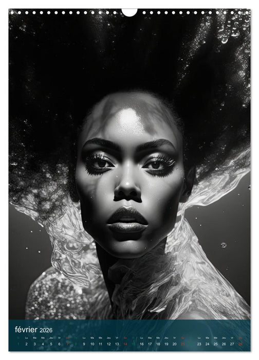 Femmes Aquatiques (CALVENDO Calendrier mensuel 2026)