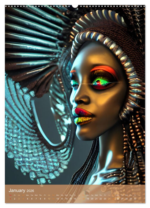 Voodoo Queens (CALVENDO Premium-Calendar 2026)