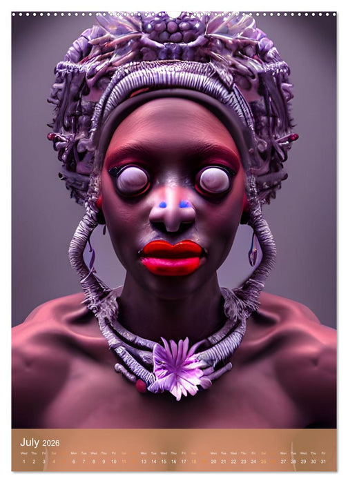 Voodoo Queens (CALVENDO Premium-Calendar 2026)