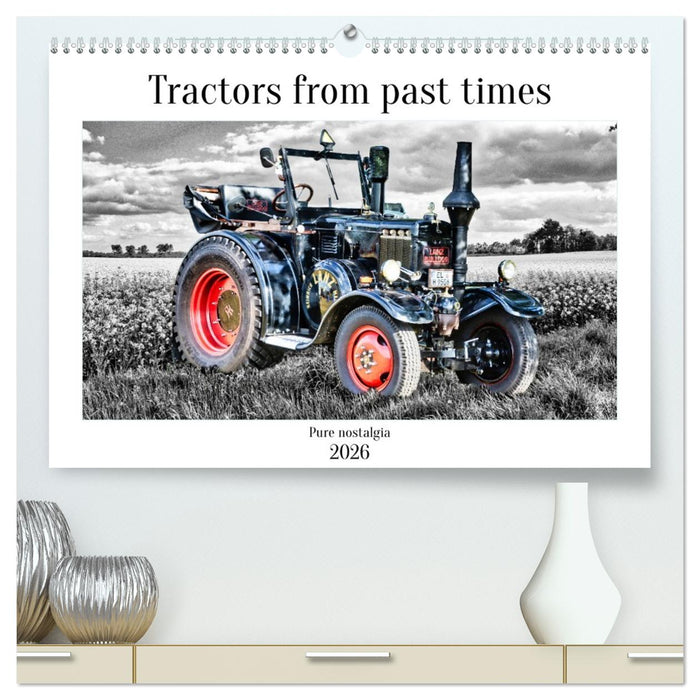 Tractors from past times (CALVENDO Premium-Calendar 2026)