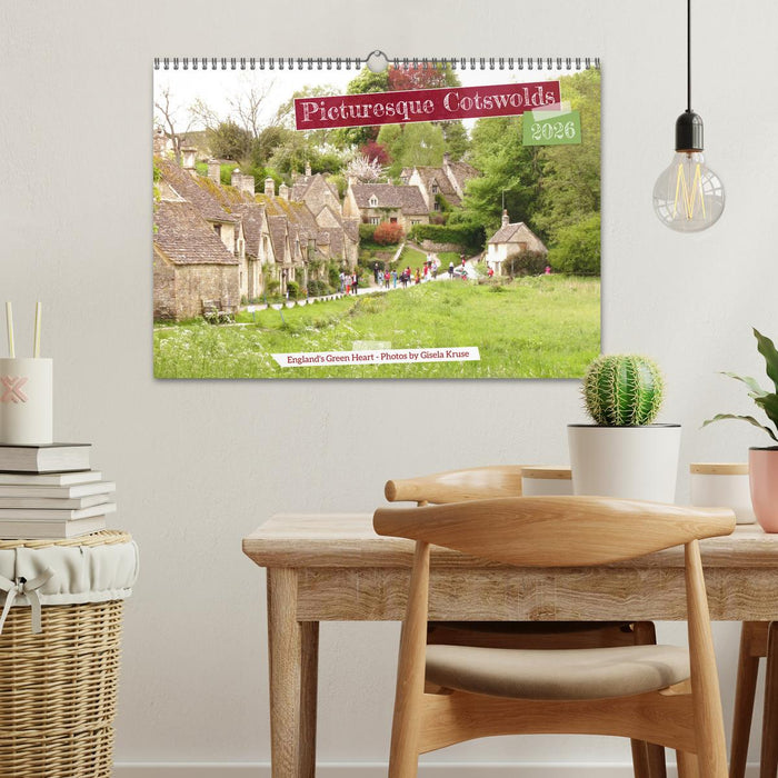Picturesque Cotswolds (CALVENDO Monthly Calendar 2026)