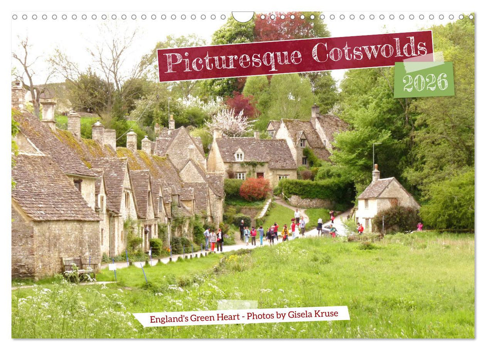 Picturesque Cotswolds (CALVENDO Monthly Calendar 2026)