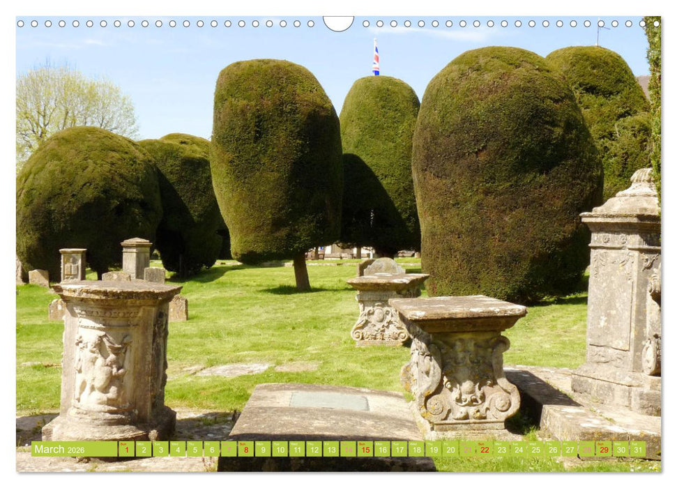 Picturesque Cotswolds (CALVENDO Monthly Calendar 2026)