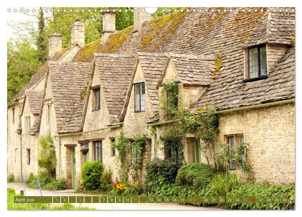 Picturesque Cotswolds (CALVENDO Monthly Calendar 2026)