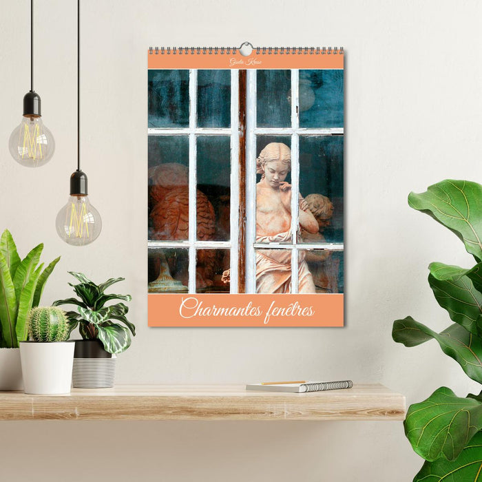 Charmantes fenêtres (CALVENDO Calendrier mensuel 2026)