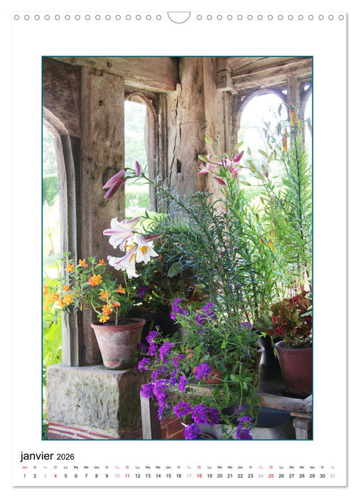Charmantes fenêtres (CALVENDO Calendrier mensuel 2026)