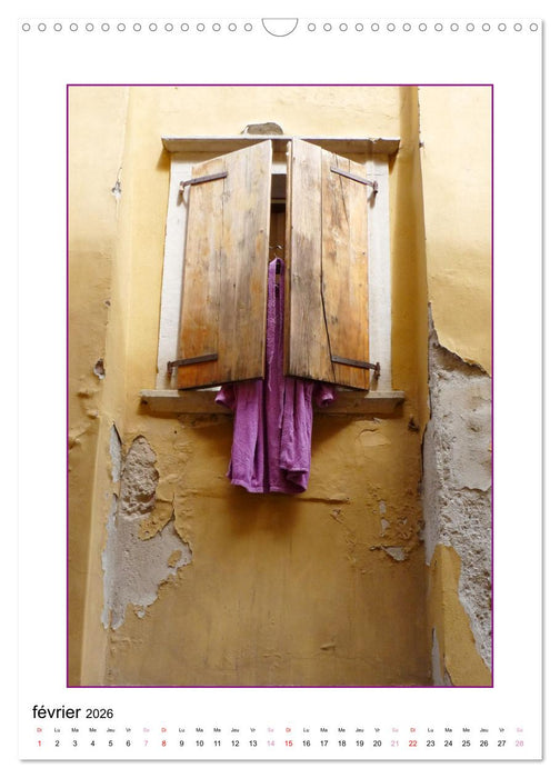 Charmantes fenêtres (CALVENDO Calendrier mensuel 2026)