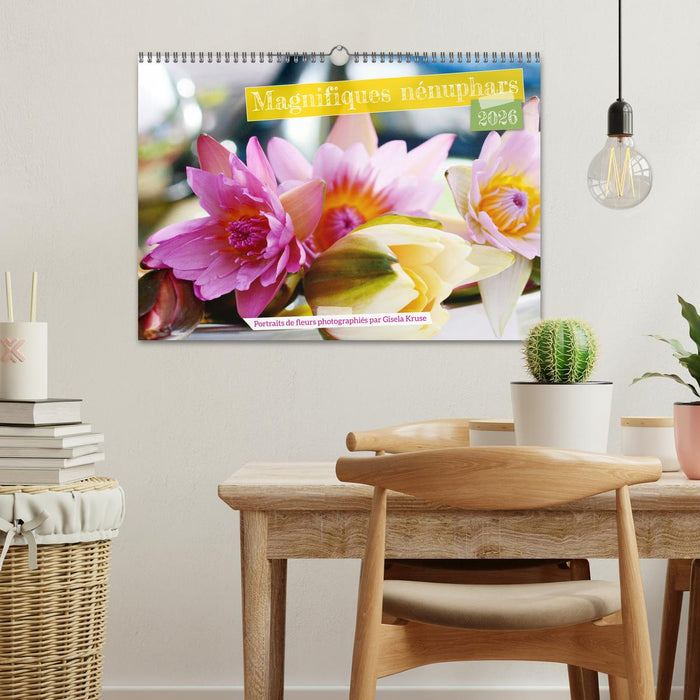Magnifiques nénuphars (CALVENDO Calendrier mensuel 2026)