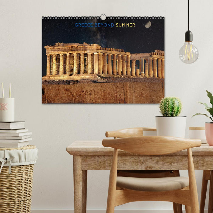 Greece Beyond Summer (CALVENDO Monthly Calendar 2026)