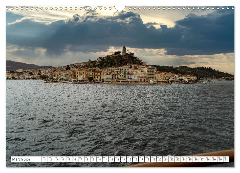 Greece Beyond Summer (CALVENDO Monthly Calendar 2026)