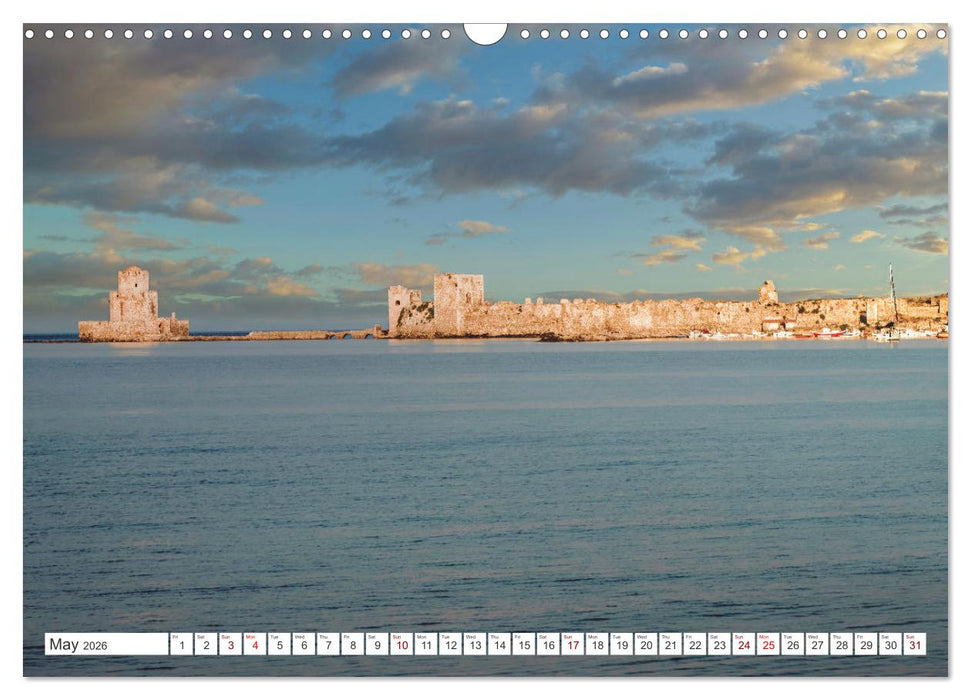Greece Beyond Summer (CALVENDO Monthly Calendar 2026)