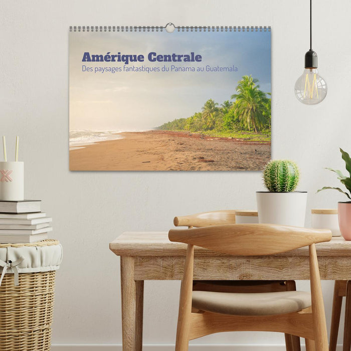 Amérique Centrale - Des paysages fantastique du Panama au Guatemala (CALVENDO Calendrier mensuel 2026)