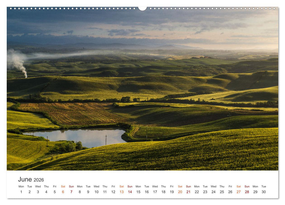 Tuscany A color palette (CALVENDO Premium-Calendar 2026)