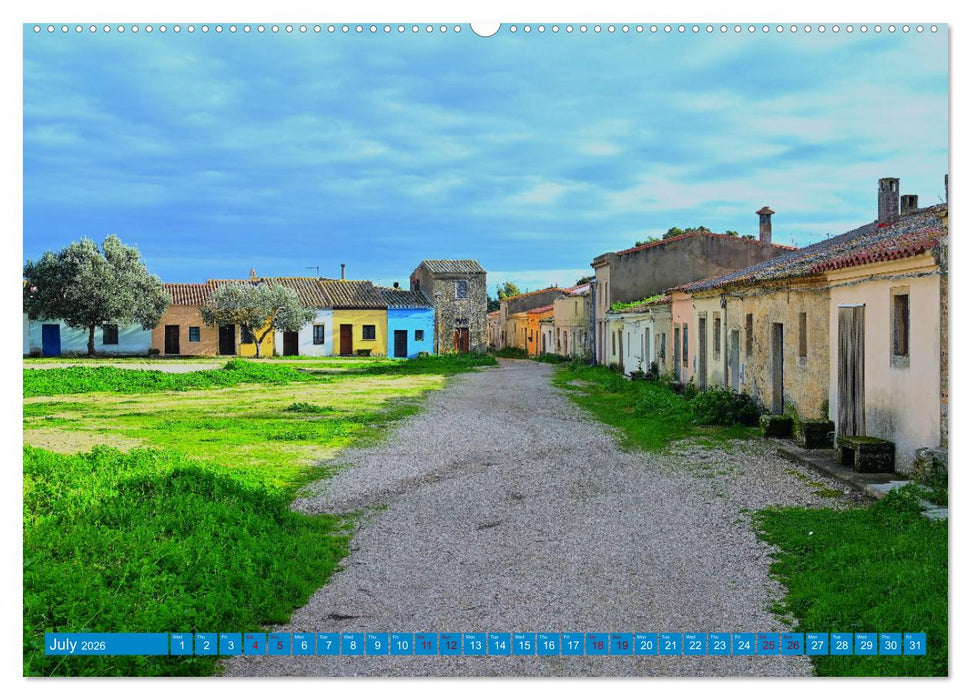 European Island Sardinia (CALVENDO Premium-Calendar 2026)